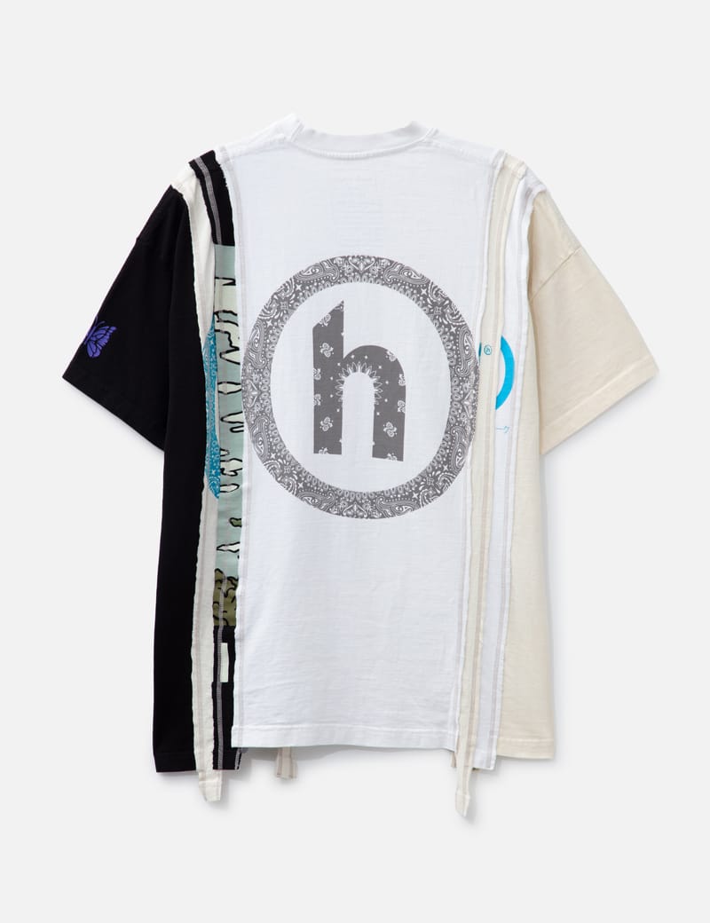 【immadtoo 】Rebuild by Needles Tシャツ Needles Mens Rebuild By Needles 7 Cuts S/S Tee – Extra Butter トップス