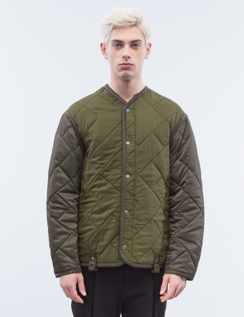 3.1 Phillip Lim - Crochet Back Quilted Military Jacket | HBX