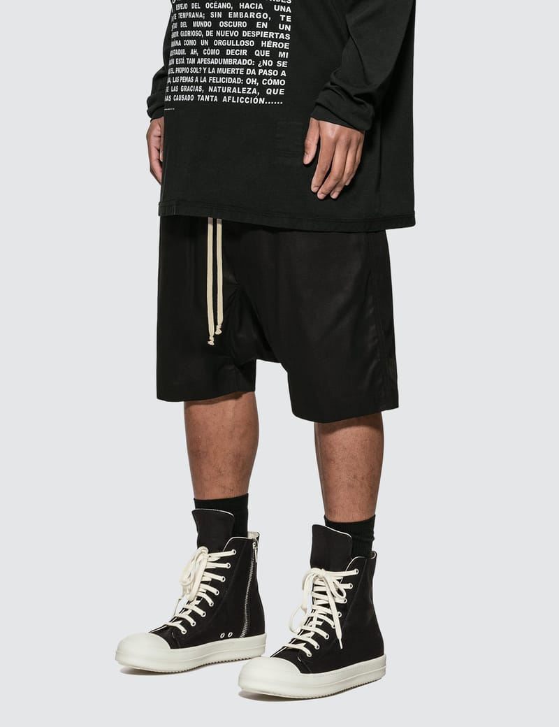 リックオウエンス・ダークシャドウ - Drawstring Pod Shorts