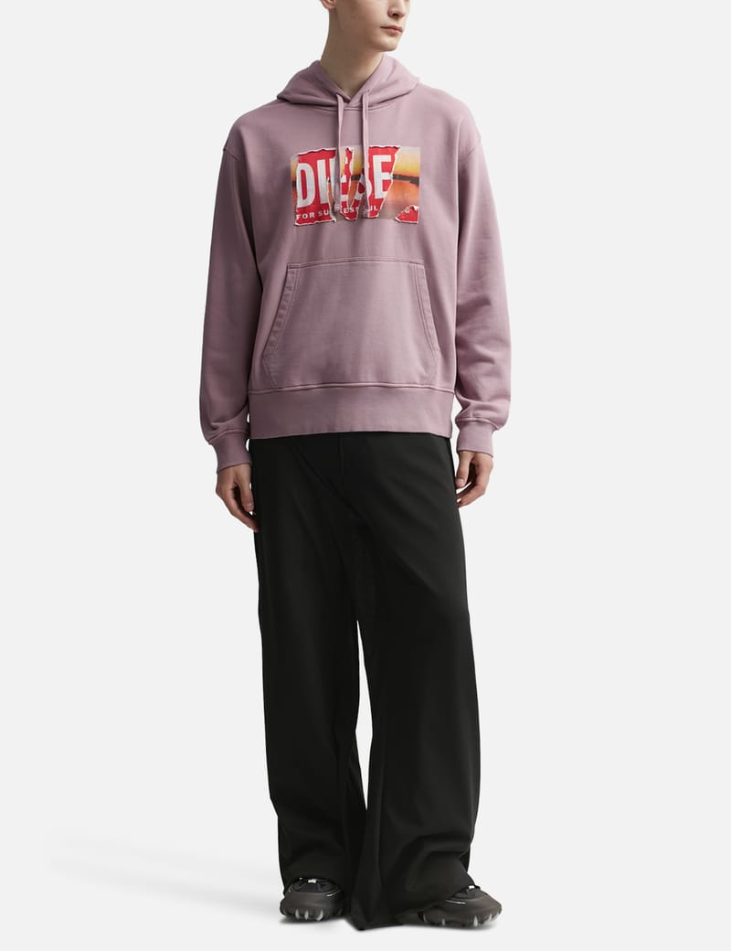 Diesel スクラッチ ロゴ パーカー Diesel - スクラッチ ロゴ パーカー | HBX - ハイプビースト