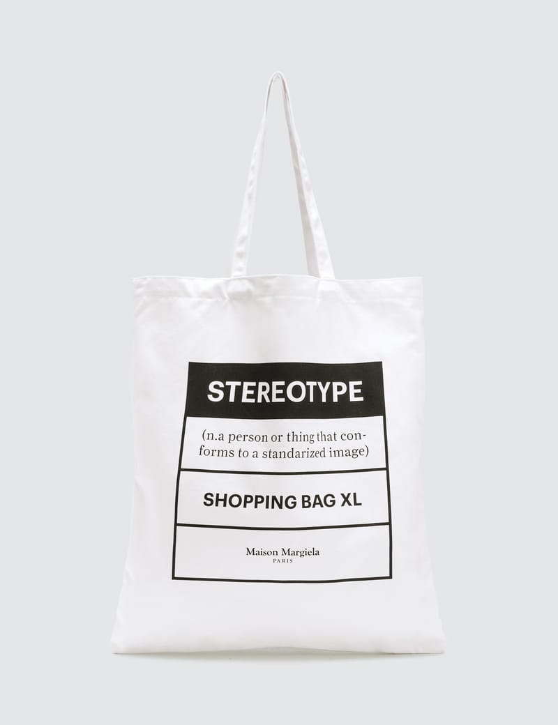 Maison Margiela - Stereotype XL Shopping Bag | HBX - HYPEBEAST 為