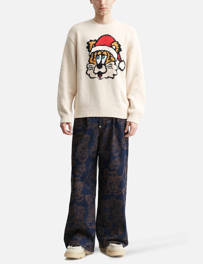 KENZO HANA LEOPARD ディスカバー チューブバッグ Kenzo - 'Hana Leopard' Discover Tube Bag With Strap | HBX