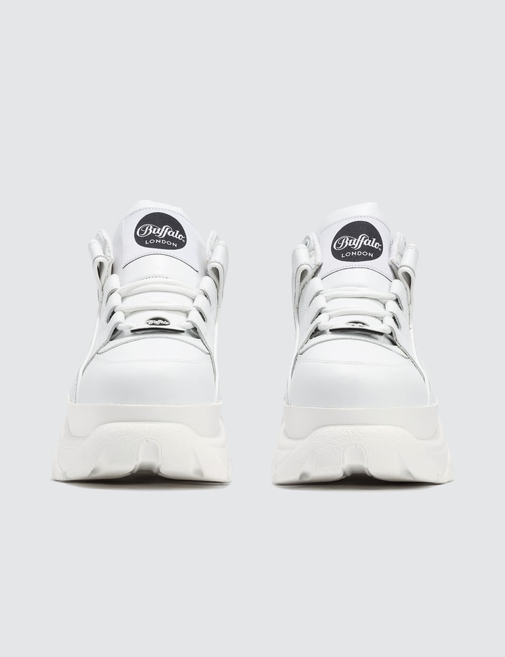 buffalo classic low leather white