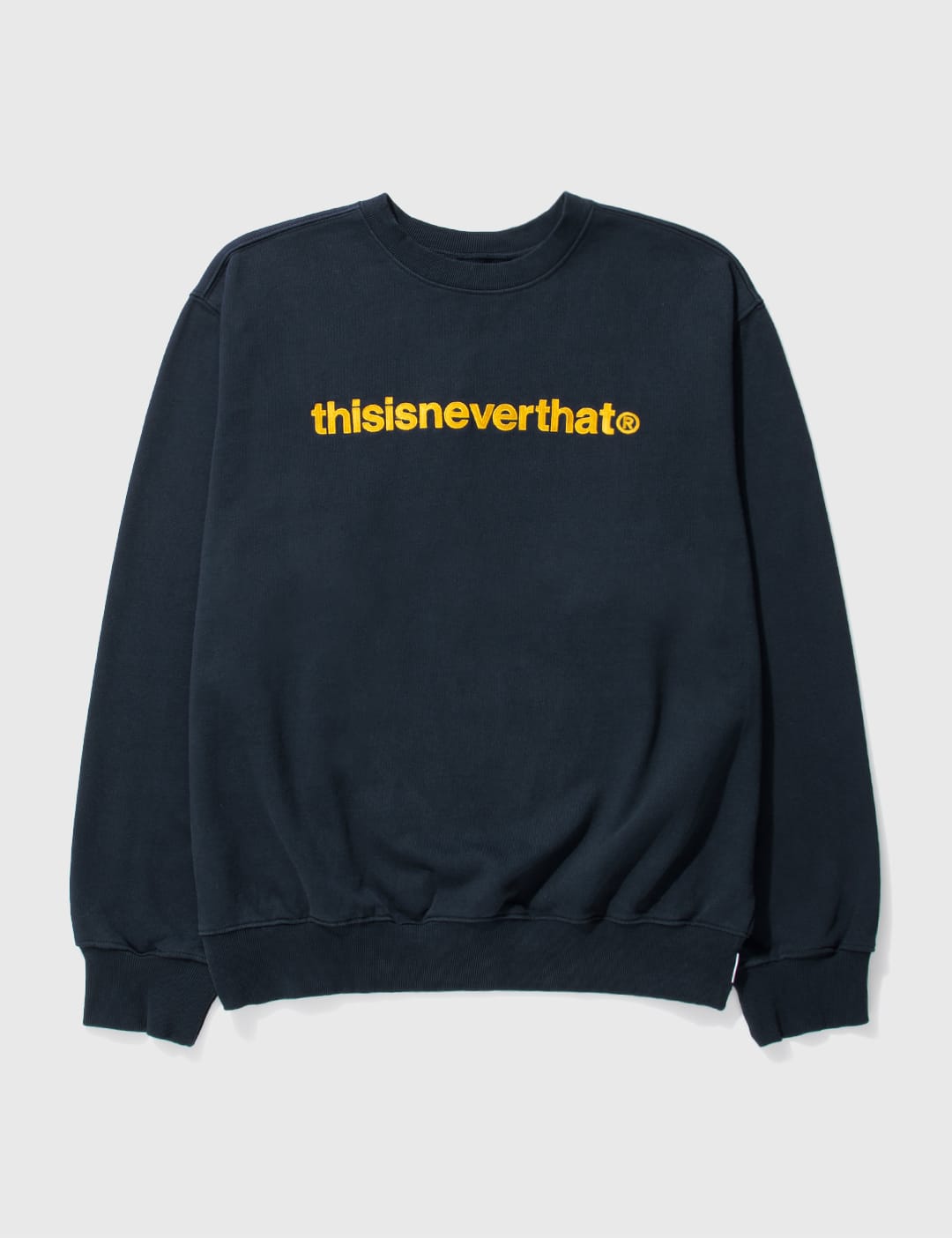 thisisneverthat® - T Logo Crewneck | HBX - Globally Curated Fashion and  Lifestyle by Hypebeast