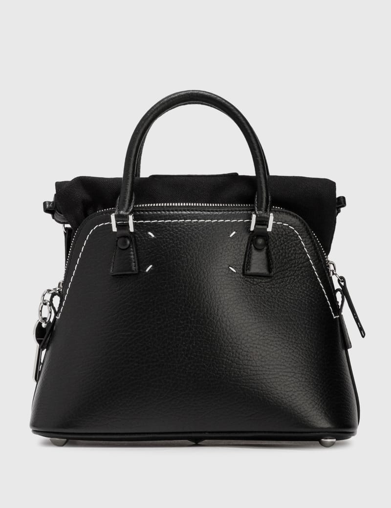 Maison margiela メゾンマルジェラ バッグ 5ac黒ミニサイズ 新品正規品 メゾンマルジェラ 5ACマイクロミニバッグ 黒 (Maison