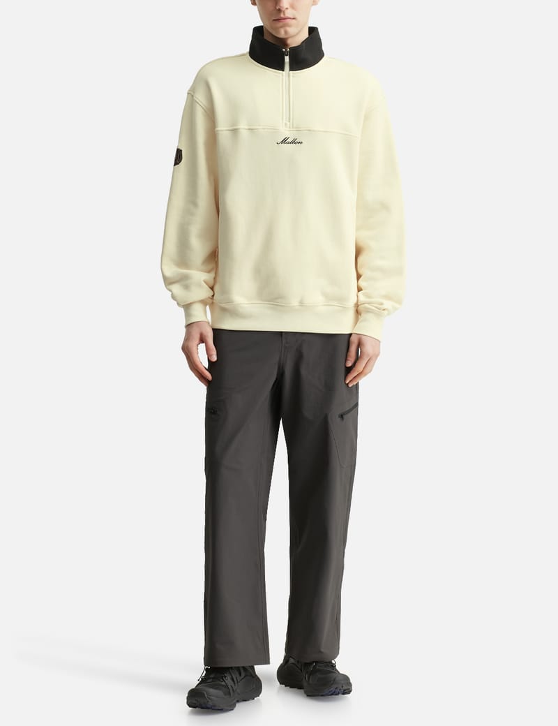 Malbon Golf Milton Sweatshirt - Relaxed quarter-zip with stand