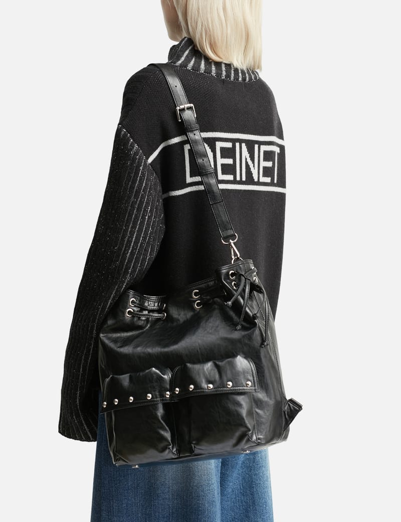 Alexander Wang - Dome Crackle Patent Leather Multi Carry Bag