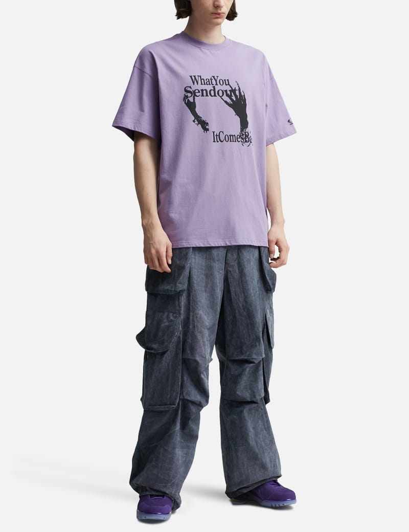 ★GRAILZ★ LIFE IS AN ECHO TSHIRTS PURPLE GRAILZ Life is An Echo T-shirts - Purple | International Store