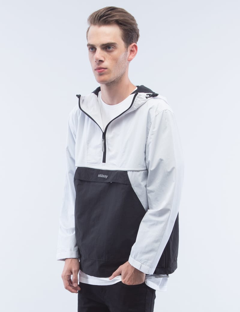 stussy reflective sports pullover-