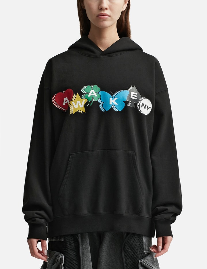 Awake NY - Printed Charm Logo Hoodie | HBX
