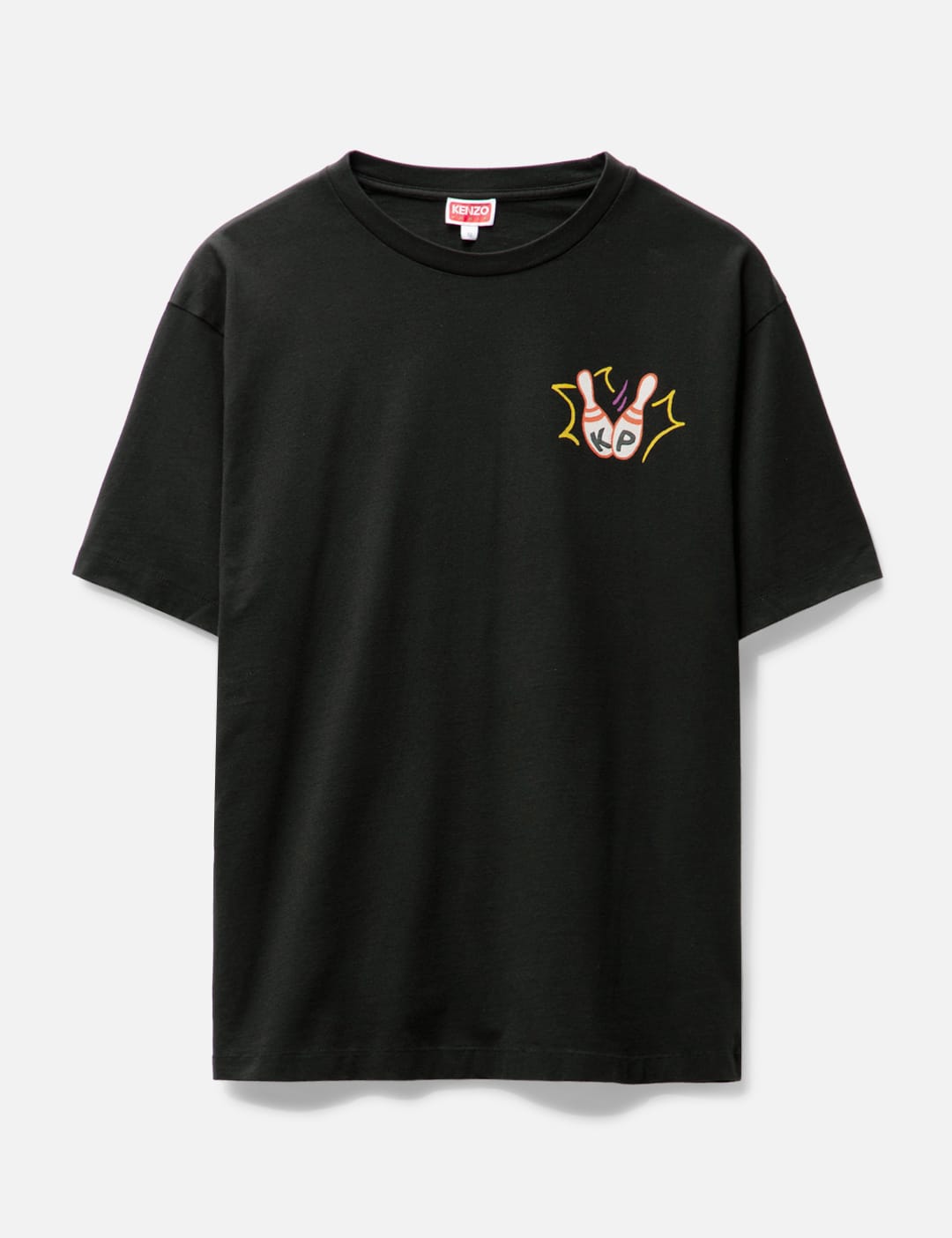 100%コットン新品 KENZO☆ケンゾー BOWLING オーバーサイズ Tシャツ メンズXL