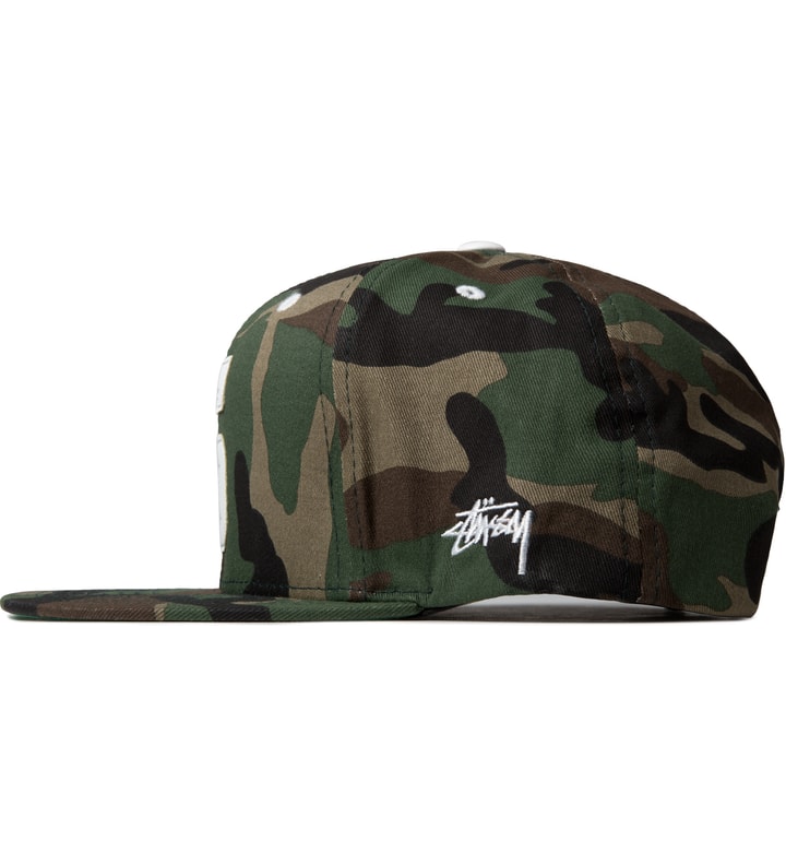 Stüssy - Camo Leather S Cap | HBX - Globally Curated Fashion