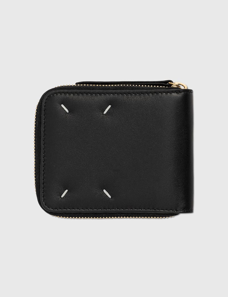 Maison Margiela - Small Zip Around Wallet | HBX - Globally Curated Fashion  and Lifestyle by Hypebeast