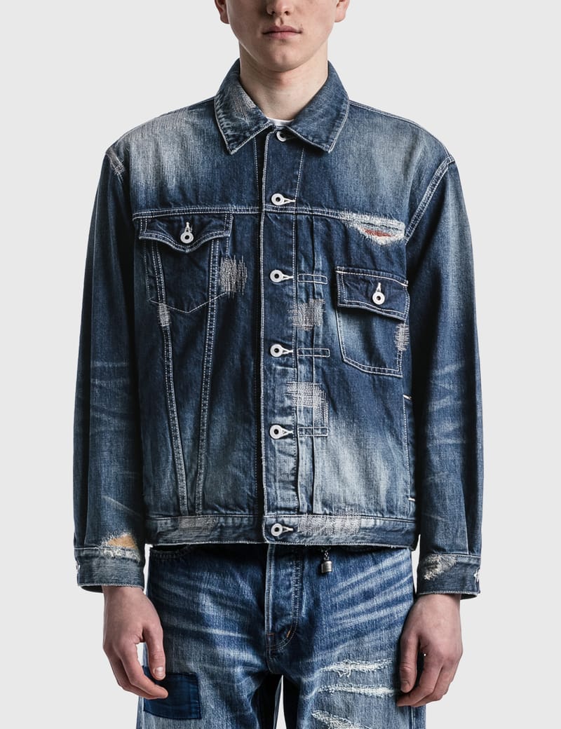 FDMTL - 5 YEAR WASH DENIM JACKET | HBX - Globally Curated Fashion