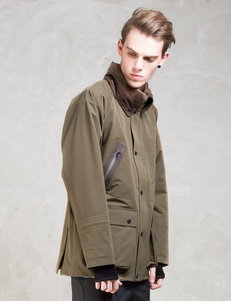 Minotaur - Olive Waterproof Stretch 3layer Hunting Jacket | HBX