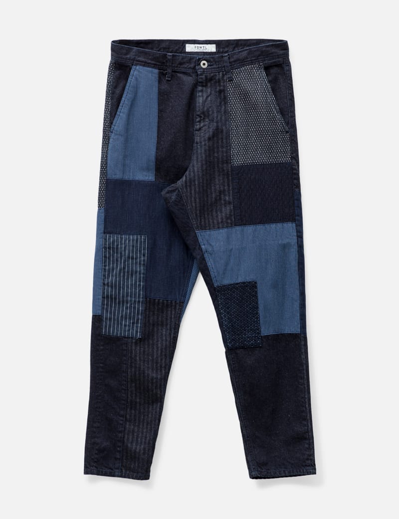 FDMTL - PATCHWORK PANTS RINSE | HBX - Globally Curated Fashion and