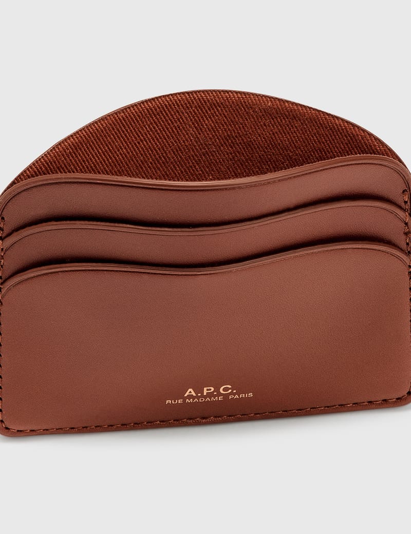 A.P.C. - Half Moon Card Holder | HBX - Globally Curated