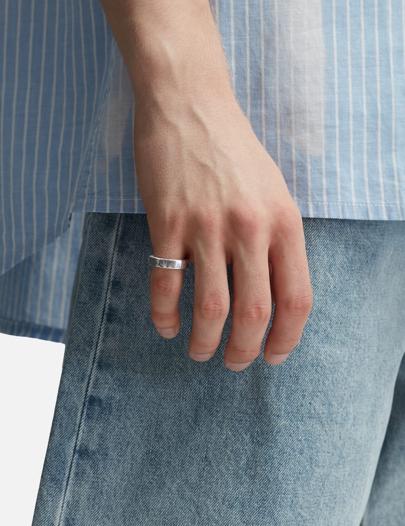 Human Made - Heart Silver Ring | HBX - Globally Curated