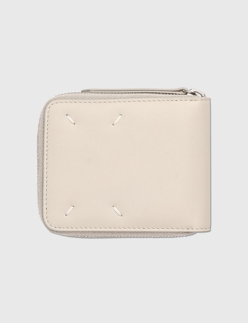 Maison Margiela - Small Zip Around Wallet | HBX - Globally Curated