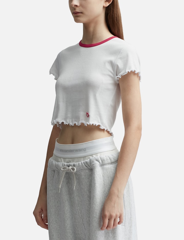 T By Alexander Wang Lettuce Hem Baby Tshirt HBX Globally Curated