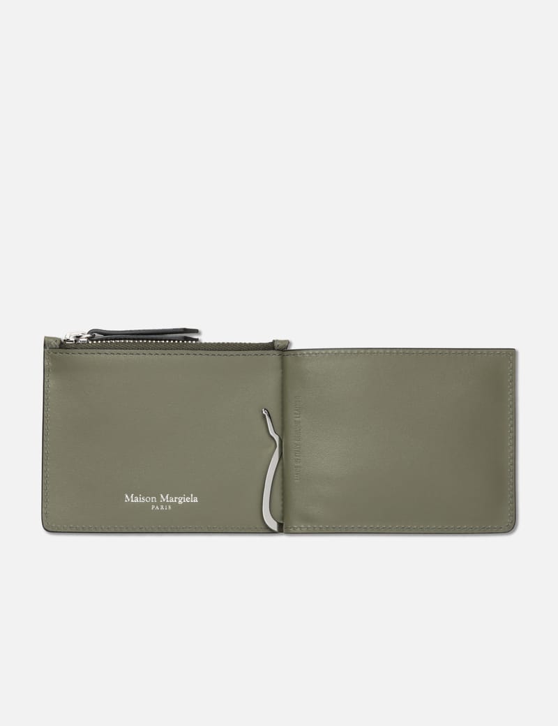 Maison Margiela - Four Stitches Money Clip Wallet | HBX