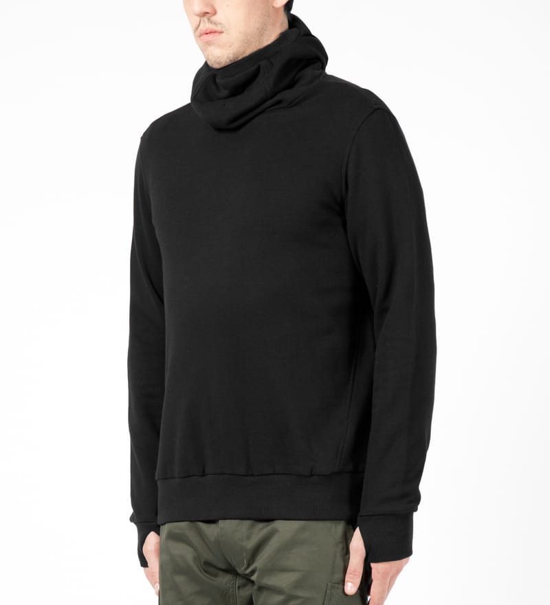 Maharishi - Black Maha Visor Sweater | HBX - Globally Curated