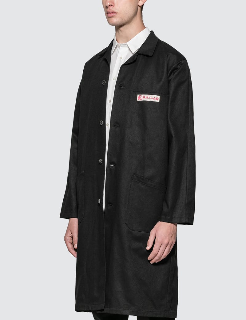 ラフシモンズ RAF SIMONS Classic labocoat ラボコート Raf Simons - Denim Lab Coat | HBX