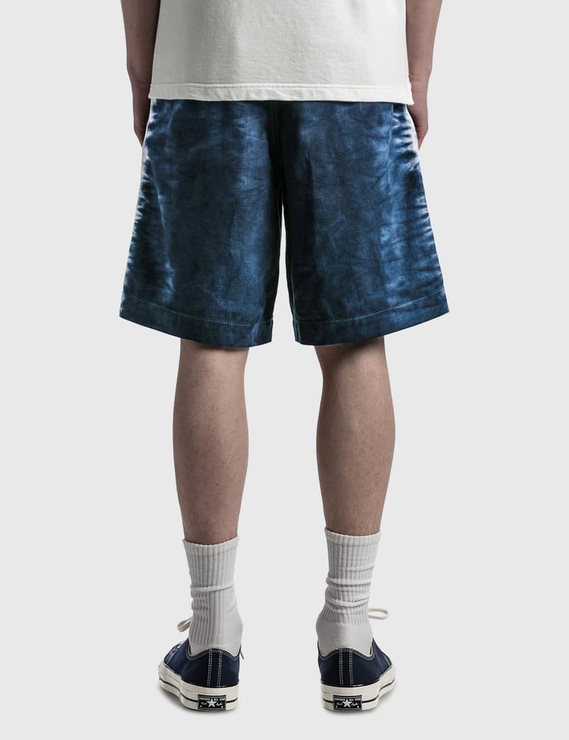 FDMTL - Tie-Dye Wide Tapered Shorts | HBX - Globally Curated