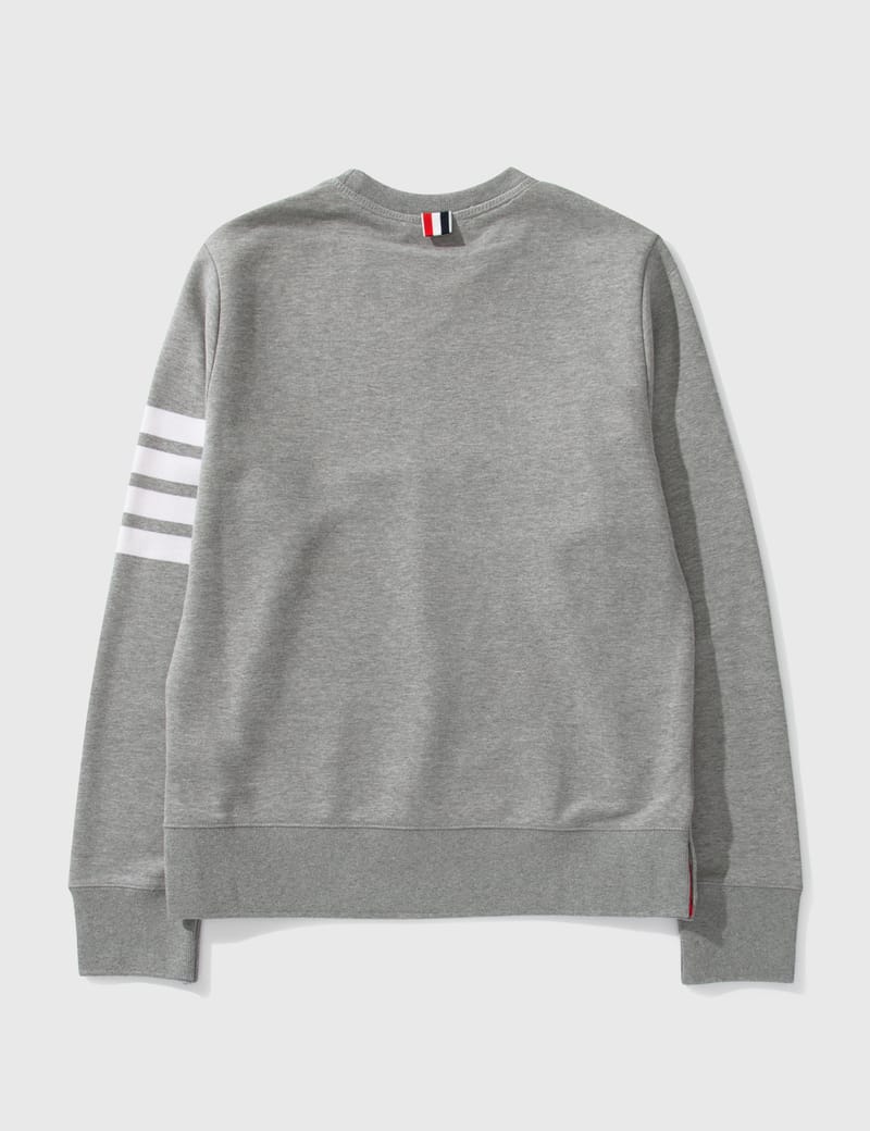 トムブラウン ループバックジャージー ニットクルーネックスウェットシャツ THOM BROWNE/トムブラウン_men 通販 | ループバックジャージー ニット