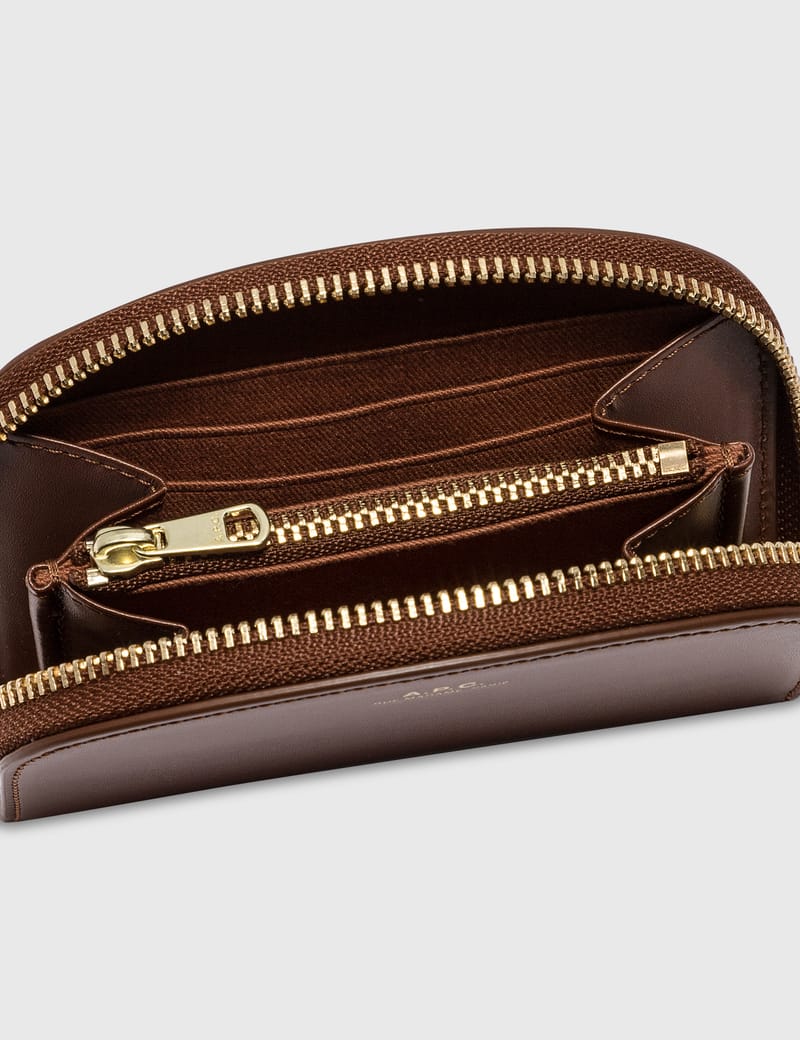 A.P.C. - Half Moon Zip Wallet | HBX - Globally Curated
