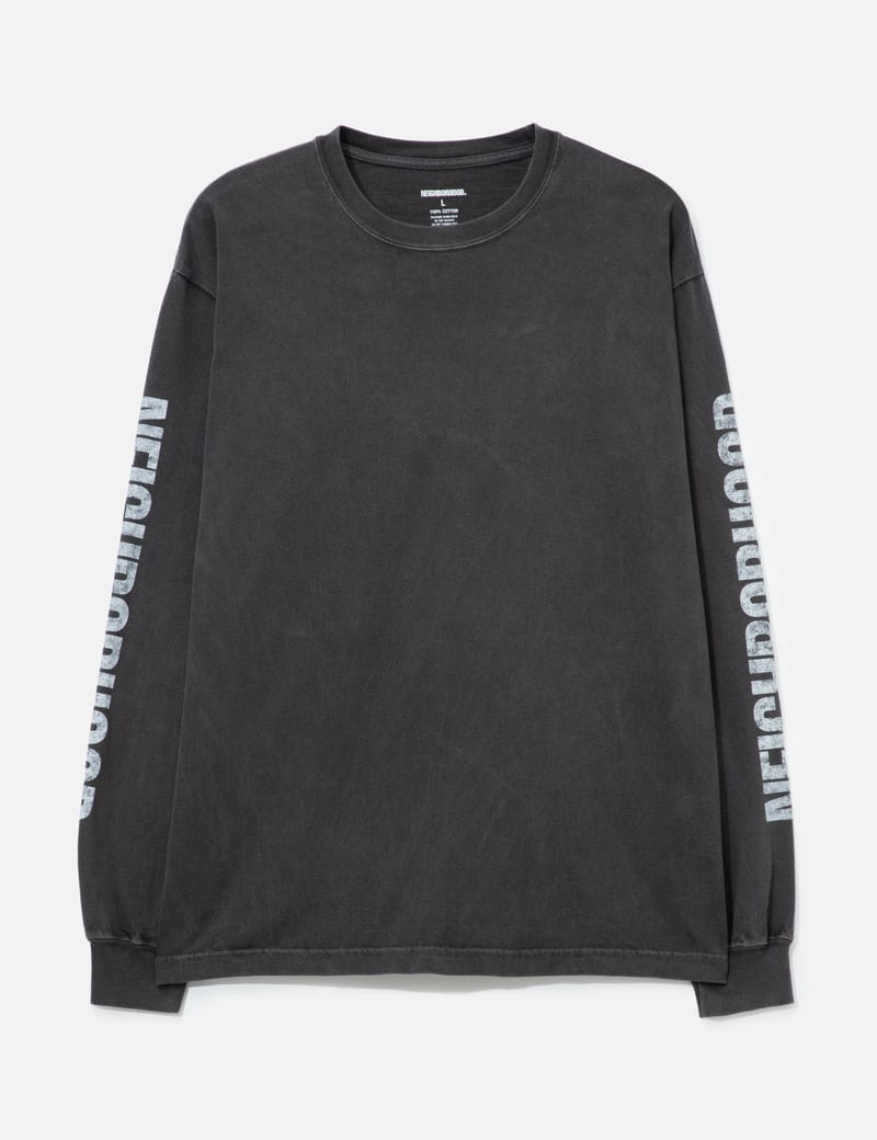 トップス NEIGHBORHOOD NH . TEE LS-3 NEIGHBORHOOD NH . TEE LS-3 - ボクシーフィットの綿100%ロンT。胸元
