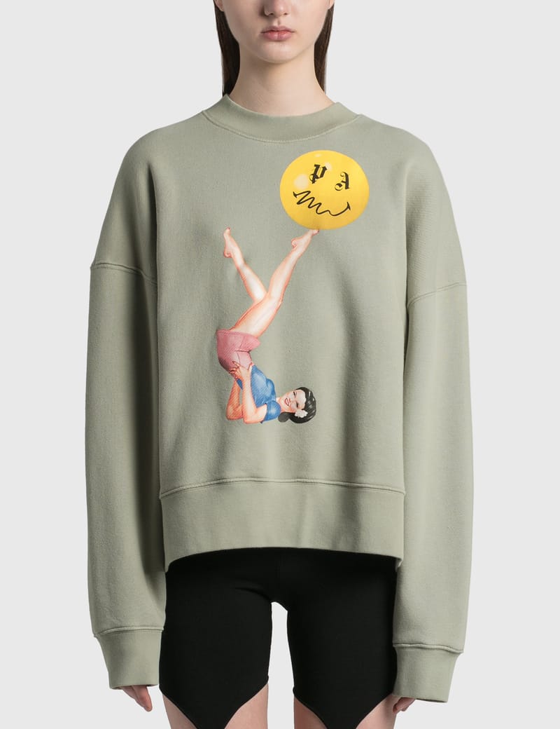【関税込み】Palm Angels ブラック Thinking Pencil フーディ 242695M202020_1.jpg