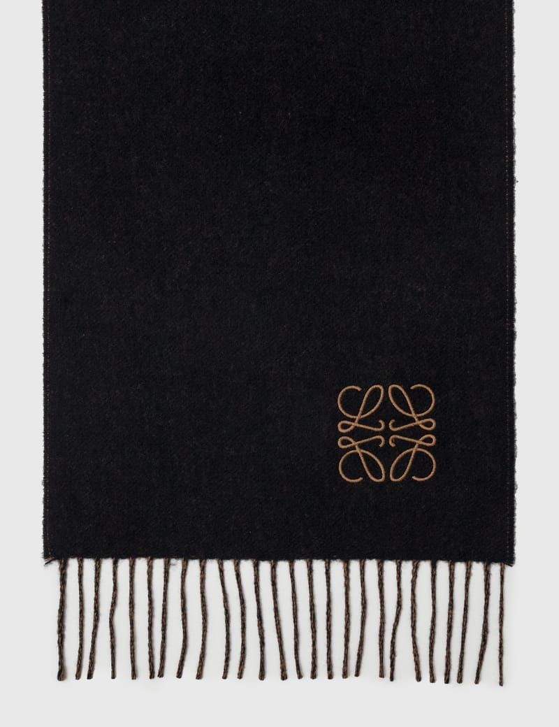 【LOEWE】アナグラムロゴ☆バイカラースカーフ 楽天市場】LOEWE ロエベ BICOLOR SCARF マフラー バイカラー