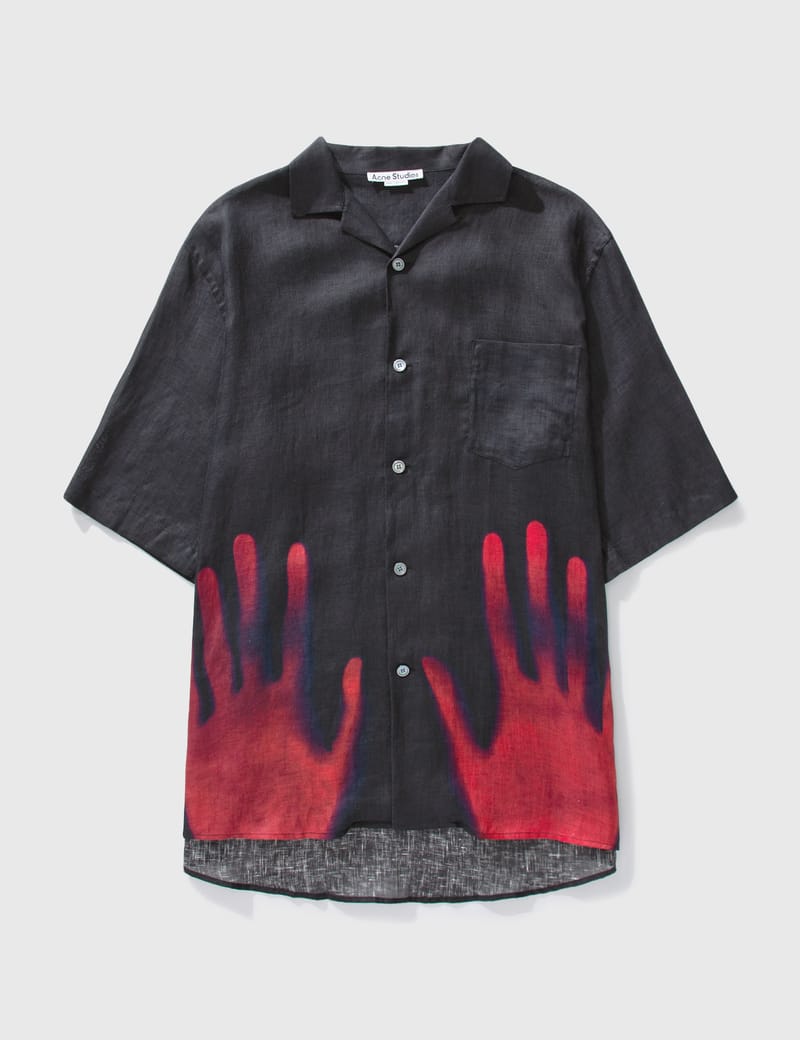 Acne Studios - Acne Studios x Rabin Huissen Printed Linen Shirt