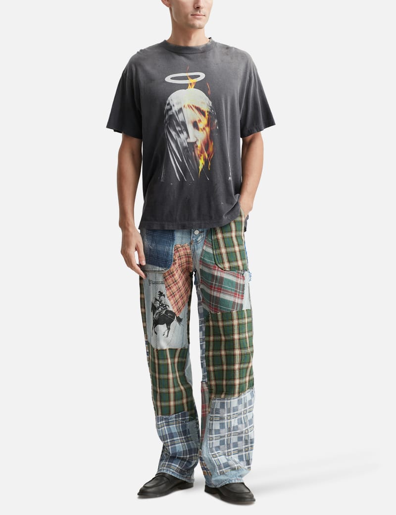 Saint Mxxxxxx★DEVIL DADDY Tシャツ Saint Mxxxxxx Devil Daddy SS T-shirt Black Men's - SS25 - US