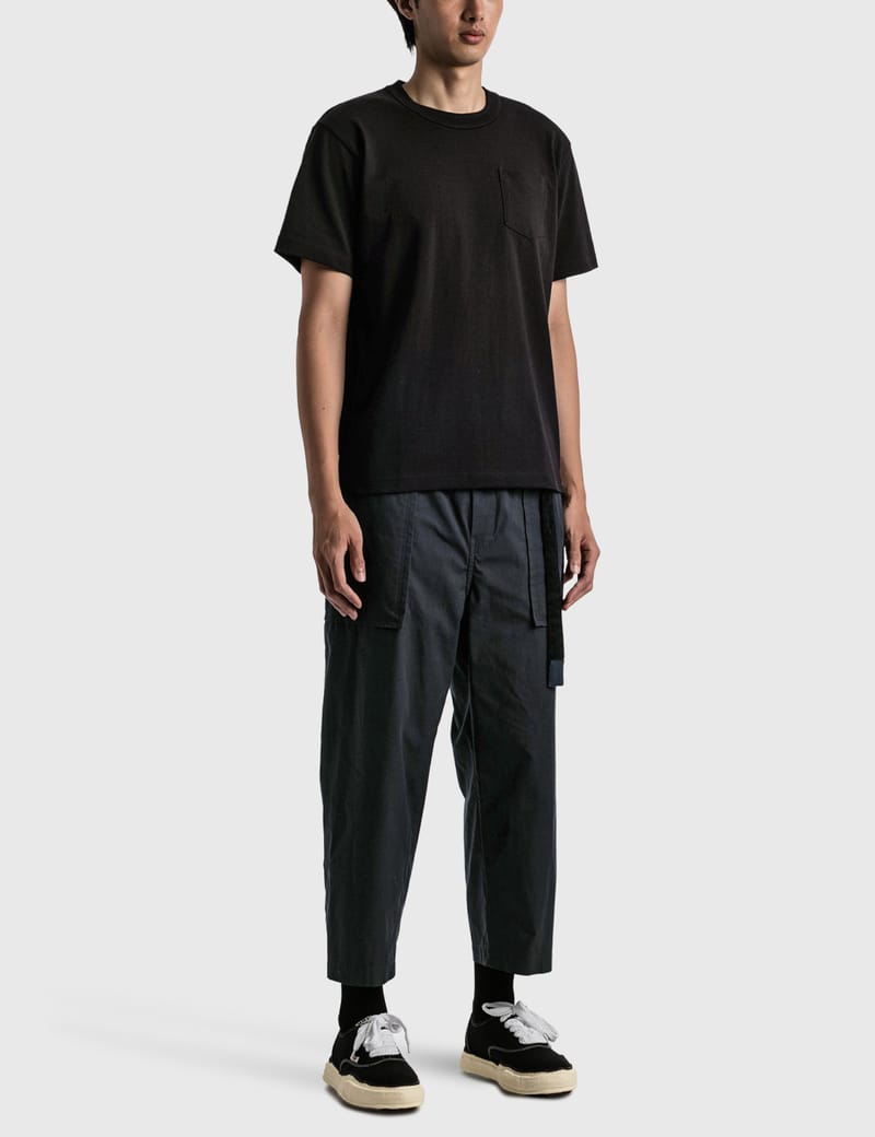 Sacai - Side Hem Zip T-Shirt | HBX - Globally Curated