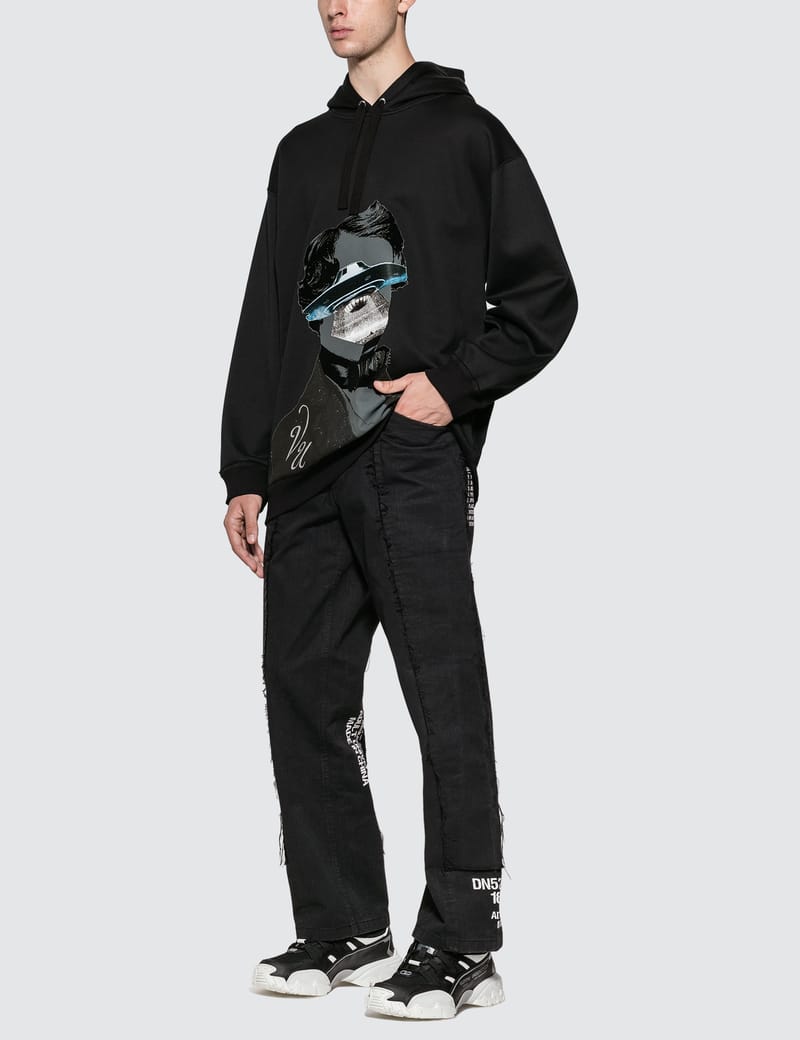 VALENTINO ヴァレンチノ x Undercover Lovers アンダーカバー プリントデザイン スウェット ワンピース ブラック SB0MJ00T4WL レディース VALENTINO - VALENTINO / ヴァレンティノ | × UNDERCOVER アンダー