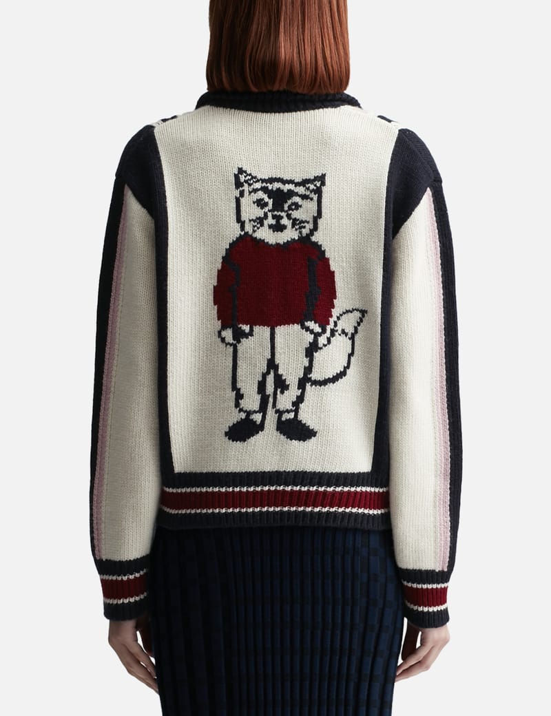 Maison Kitsuné - Knitted College Blouson | HBX