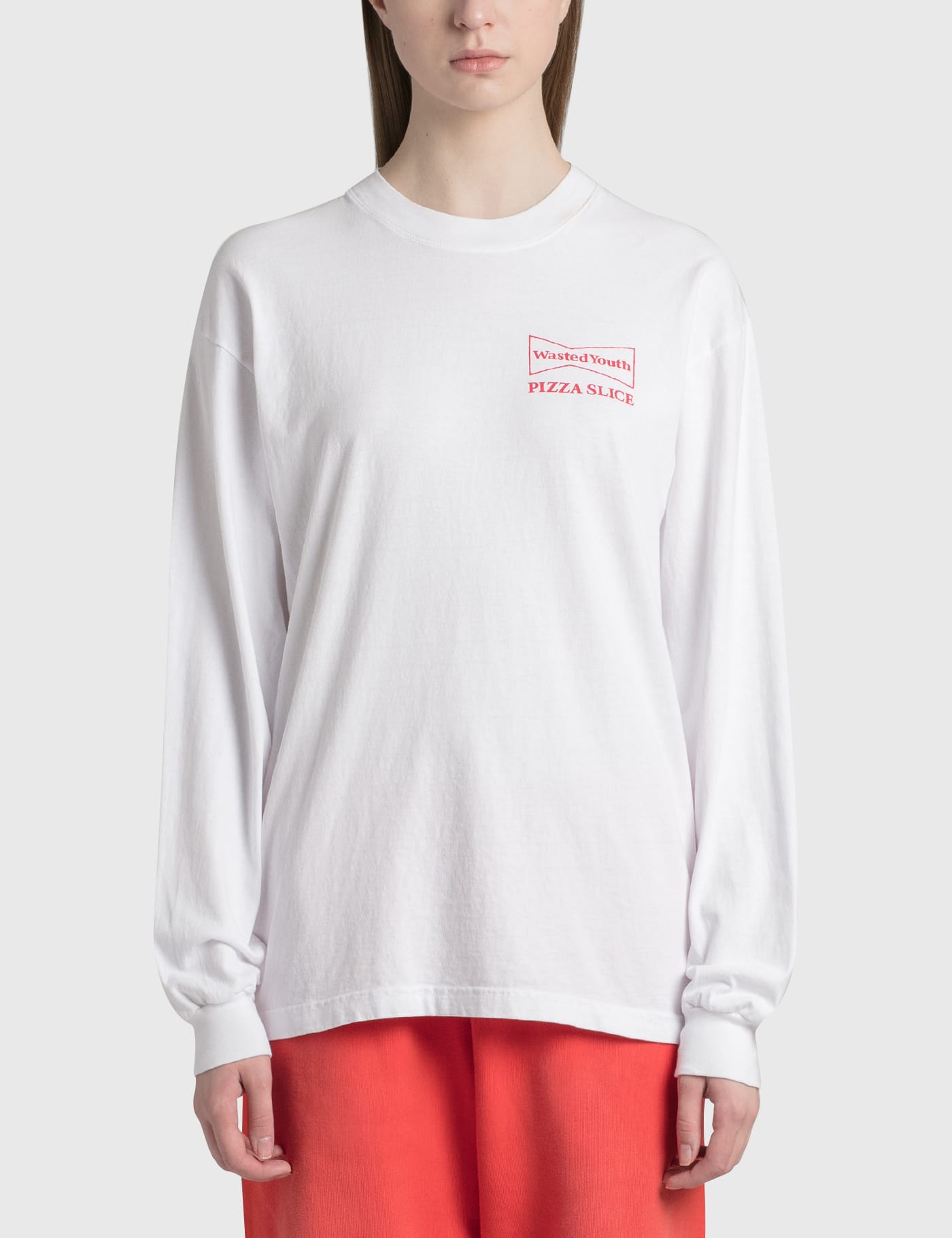 Wasted Youth - Wasted Youth x Pizza Slice Long Sleeve T-shirt 