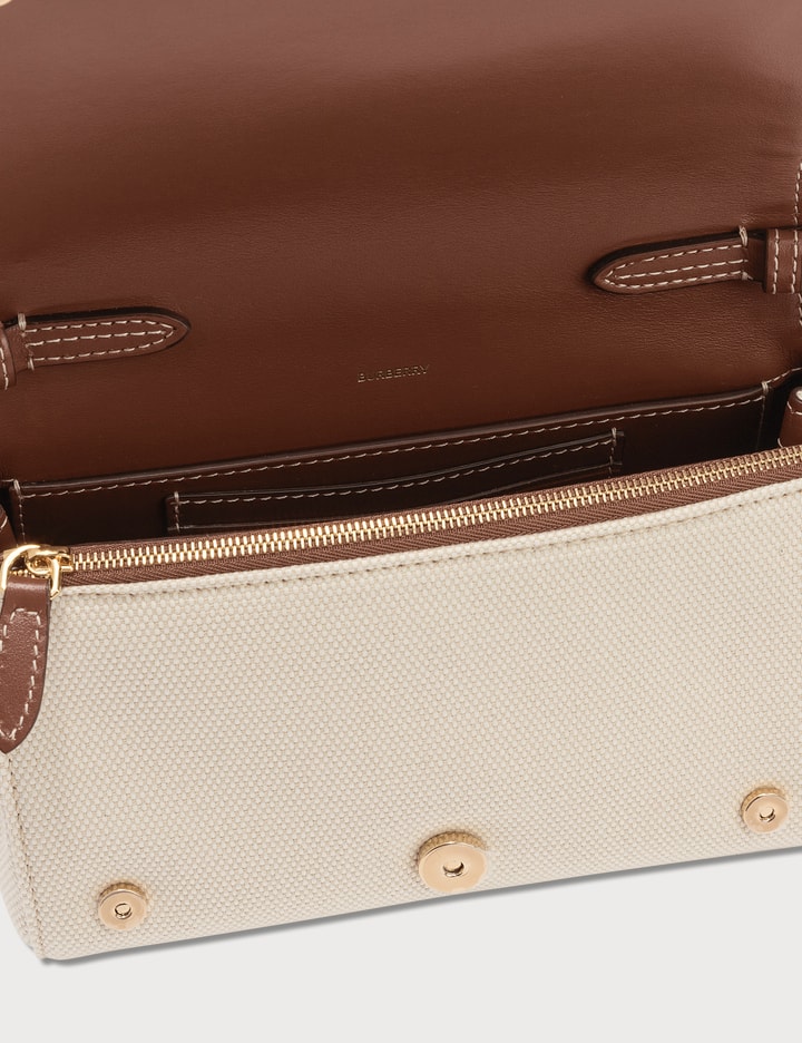 Burberry Small Horseferry Print Cotton Canvas Crossbody Bag HBX