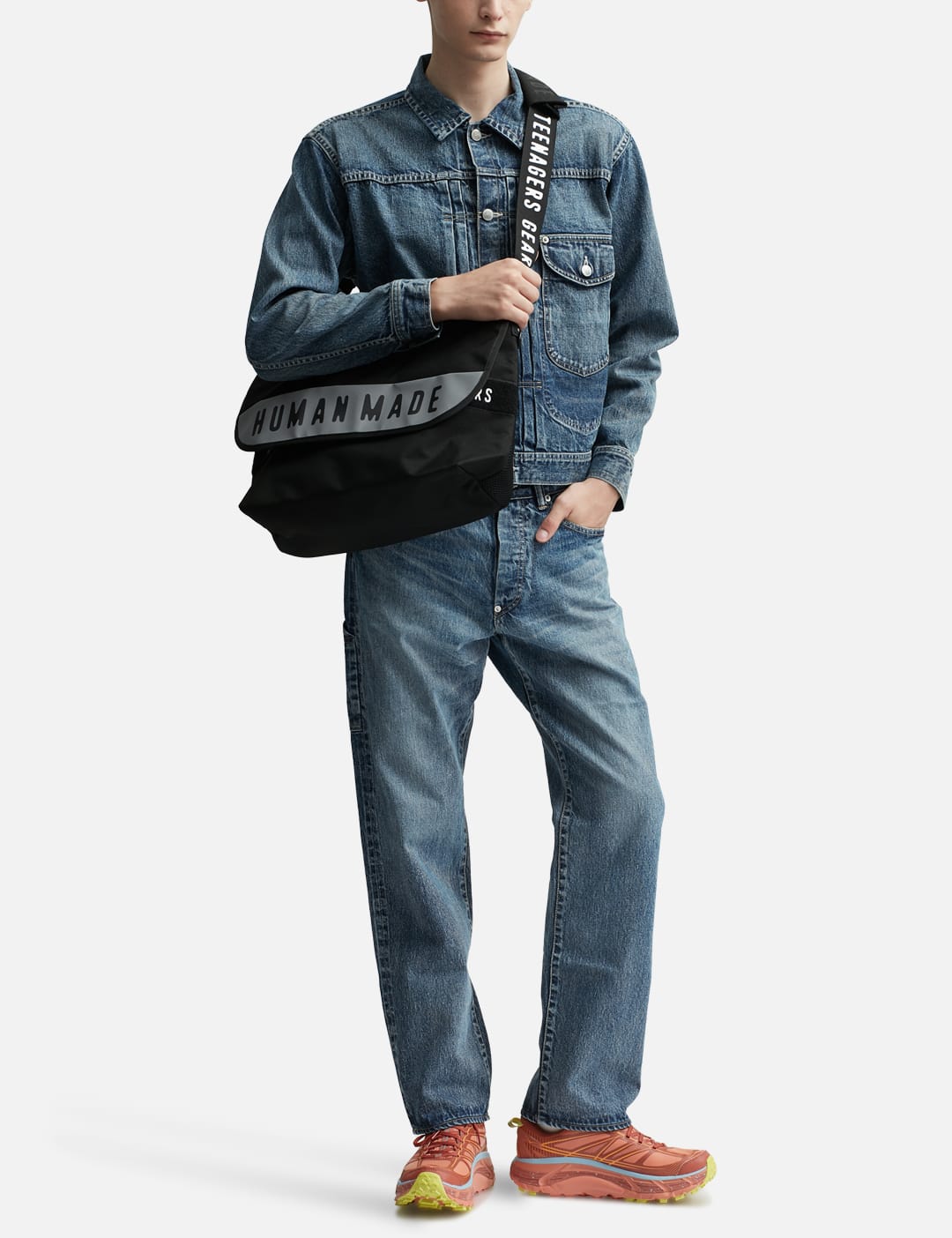 Human Made - MESSENGER BAG LARGE | HBX - Globally Curated Fashion 