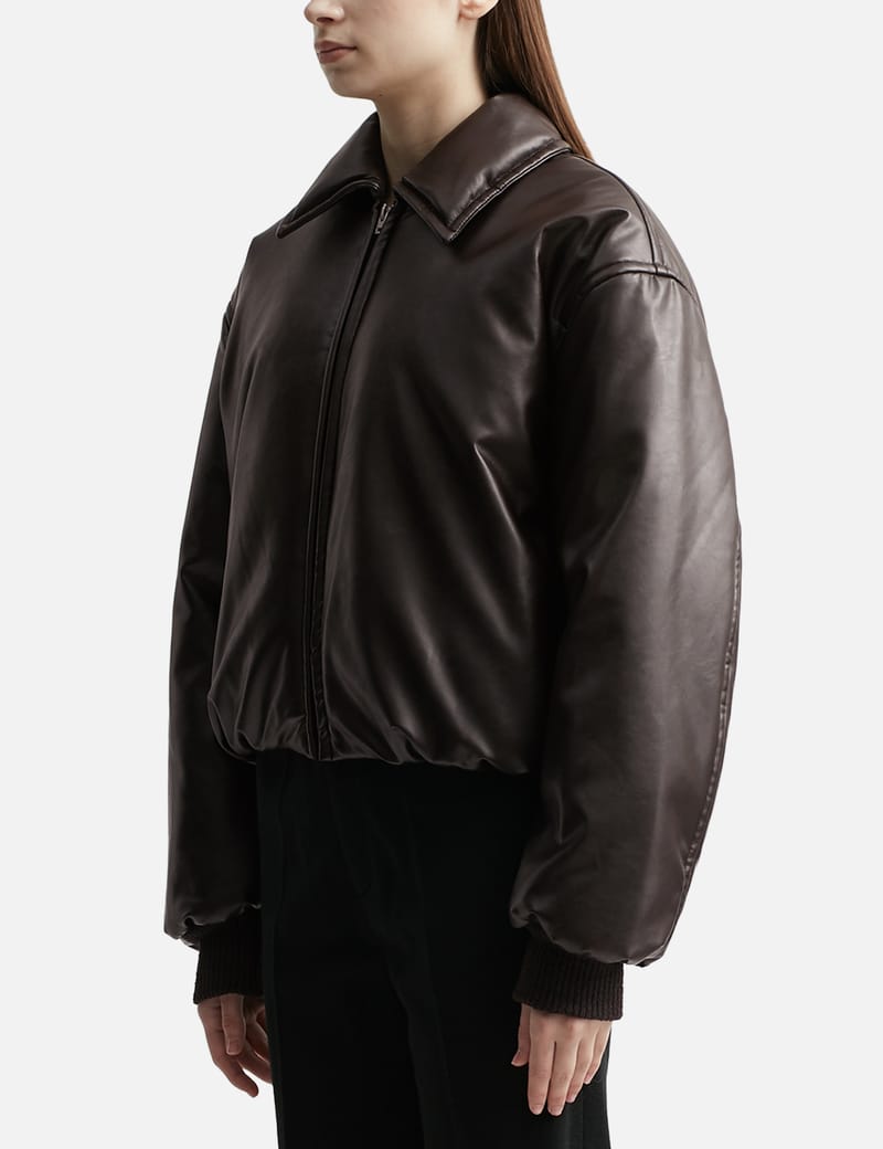 Acne studios ブラウン　ボンバージャケット　36 ユニセックス Acne studios ブラウンボンバージャケット36 ユニセックス