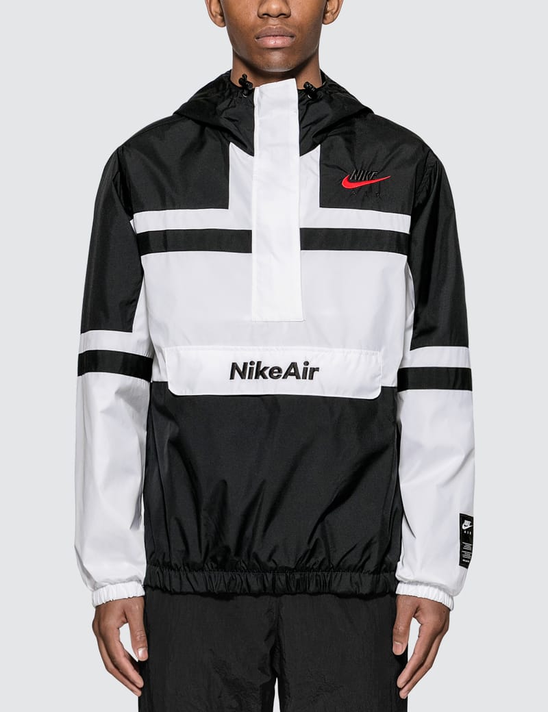 Nike air jacket store black and white