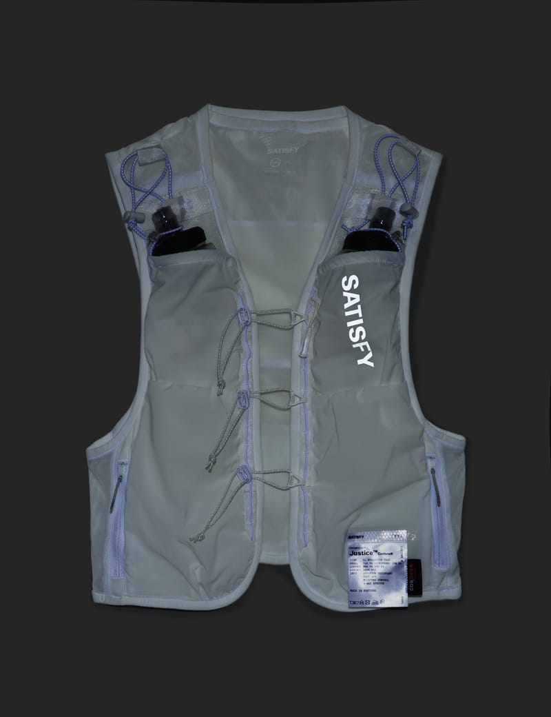 SATISFY Justice™︎ Hydration Vest 5L S/M Satisfy - Justice Cordura Hydration Vest 5L in Black – Stoy