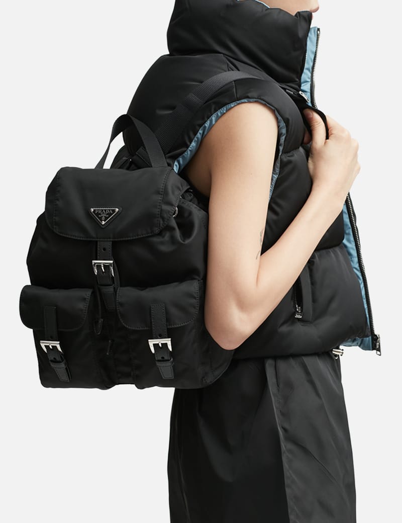 Prada - SMALL RE-NYLON BACKPACK | HBX - Globally Curated Fashion