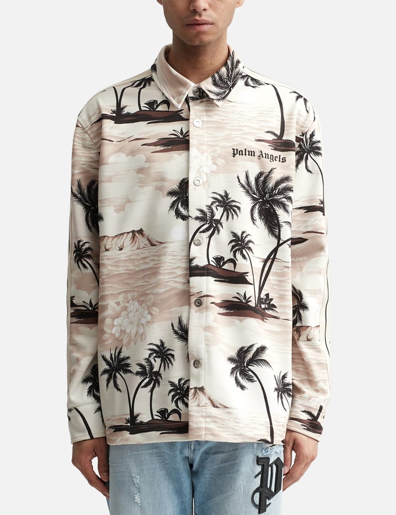 Palm Angels - Hawaiian Track Shirt | HBX - Globally Curated