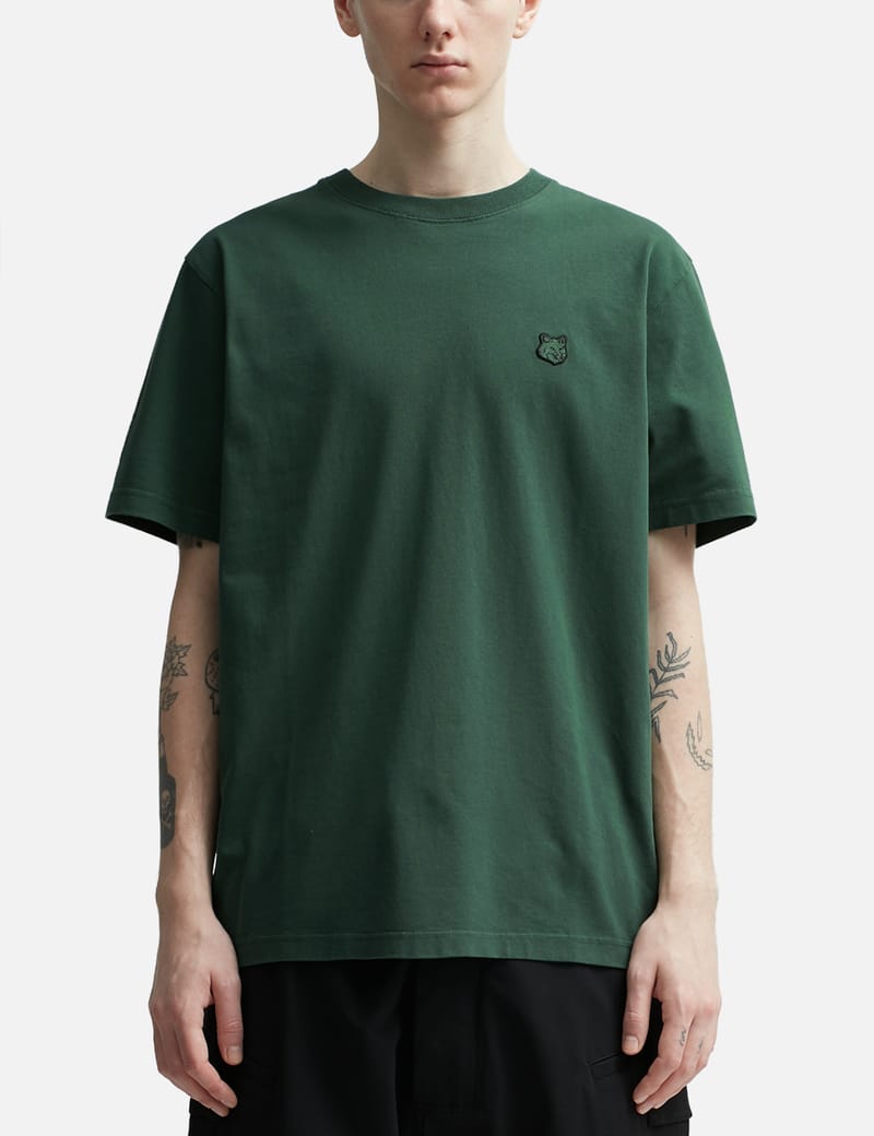 Maison Kitsuné - Bold Fox Head Patch Comfort T-shirt | HBX