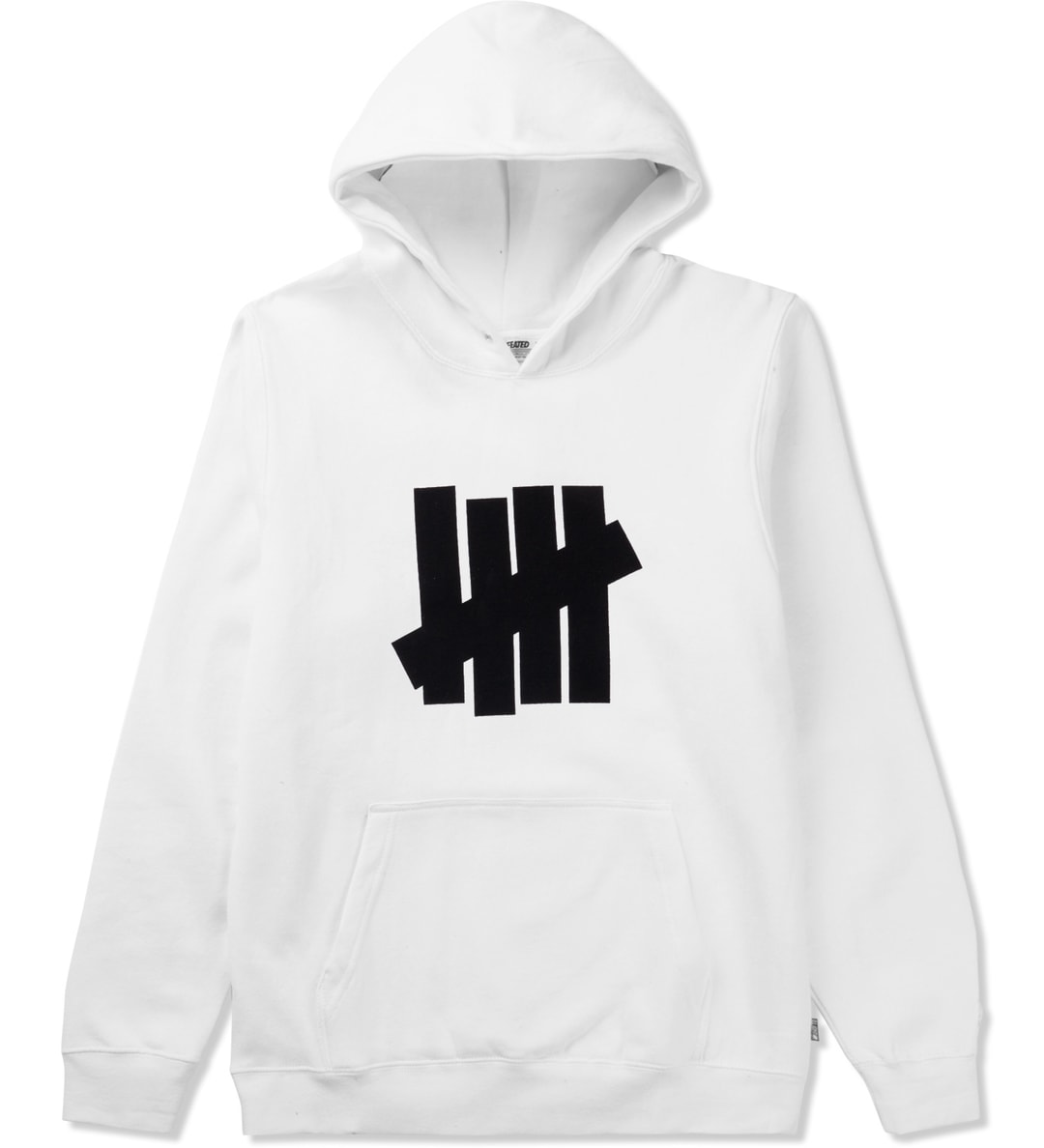 Undefeated White 5 Strike Basic Hoodie HBX Globally Curated