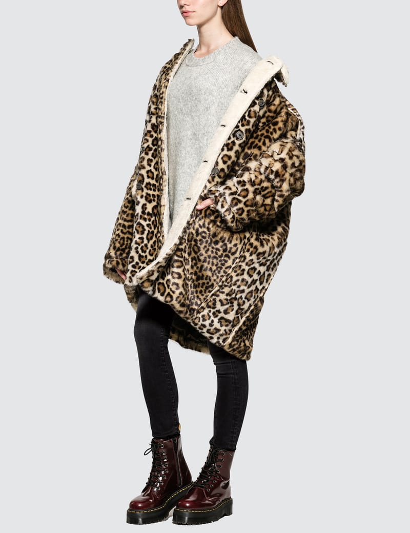 R13 Leopard Hunting Coat HBX Globally Curated Fashion and