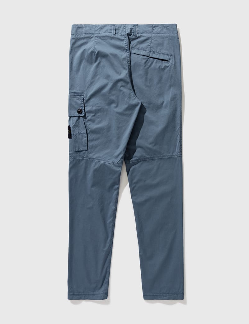 Stone Island - Stretch Gabardine Cargo Pants | HBX - Globally